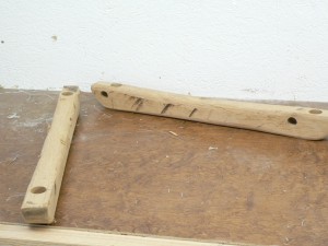 Stock can be milled and bored like these chair side rails