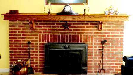 Simple Shelf Mantel