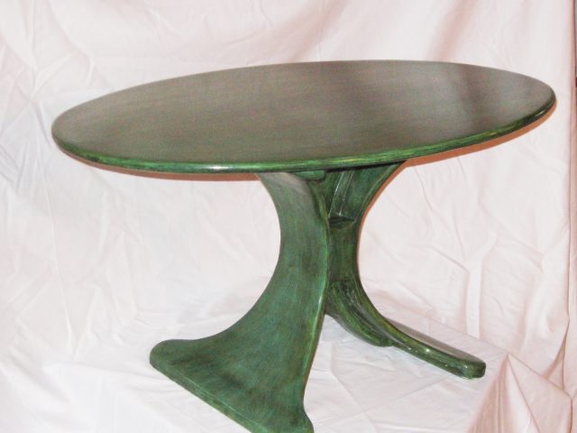 Elliptical coffee table